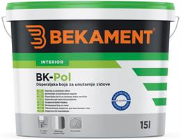 BEKAMENT BK-POL unutarnja disperzija 15l/kanta 24kanta/pal, ZA18115