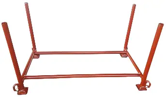 Stalak za slaganje 144x71x71cm lakirani, odgovarajući za 50 podupirača zida, ZCONT4