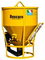 Silos za beton CT-80 800l konusnog oblika s gumenim crijevom i polugom, 180kg, ZCT80