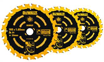 List pile-set EXTREME DEWALT®, 3kom DT10304 190x30mm Z24, za kružnu pilu DWE575K, ZDT10399-QZ