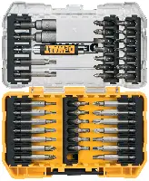 Set bitova DEWALT® 25mm/50mm 40-djelni s nasadnim ključem, držač bitova, Toughcase, ZDT70717-QZ
