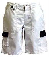 Kratke hlače LO-PROTEC bijelo/sive 245 g/m² vel. 54, ZLO-PROTEC-AS54