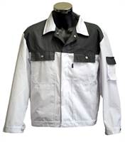 Radna jakna LO-PROTEC bijelo/siva 245 g/m² vel. 52, ZLO-PROTEC-BJ52