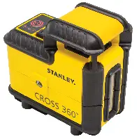 Linijski laser STANLEY® CROSS 360 crveni, s držačem, baterijama, torba, ZSTHT77504-1