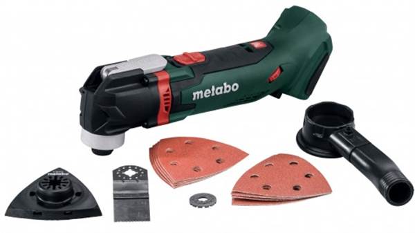 Aku-Multi alat METABO MT 18 LTX 18V s listom pile, trokutna brusna ploča, Z613021840