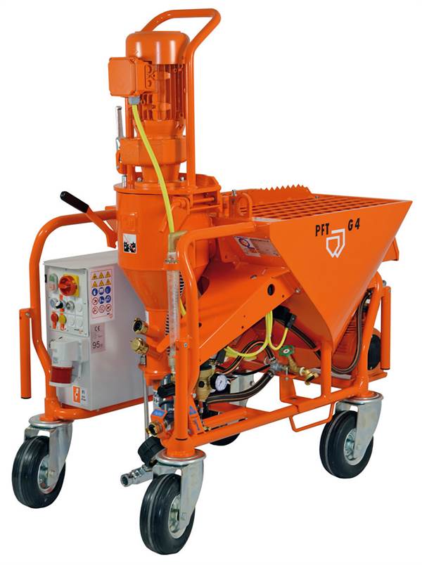 Stroj za žbukanje PFT G4 SMART 6,05kW 400V bez pumpe za podizanje pritiska, Z00260622