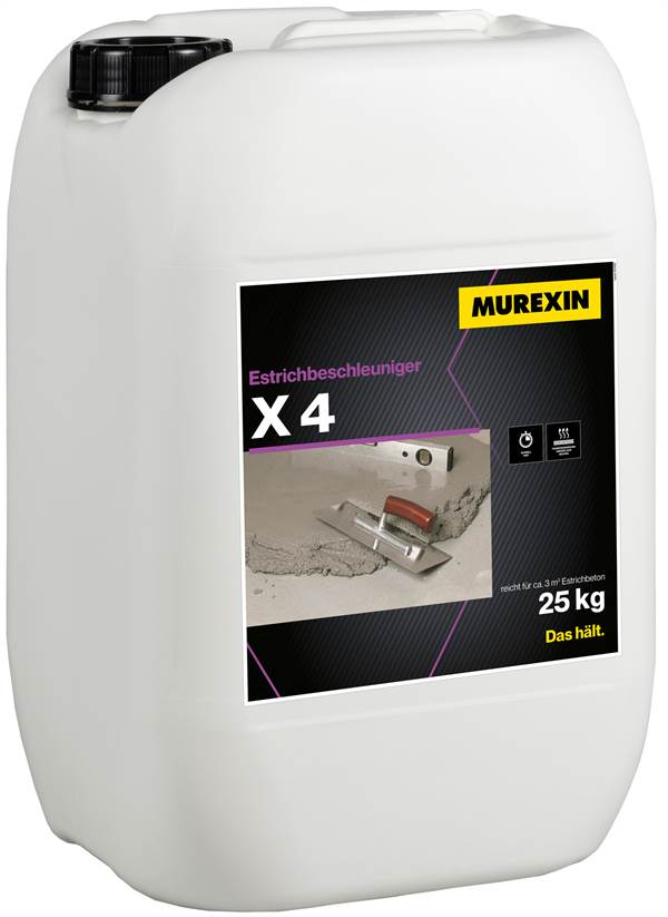 Estrich ubrzivač X4 25kg/kanta 24kante/paleta, Z0031025