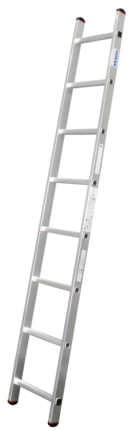 Ljestve za naslanjanje Alu KRAUSE® CORDA® 8 gazišta 2,25m, RV=3,20m, 3,2kg, Z010087