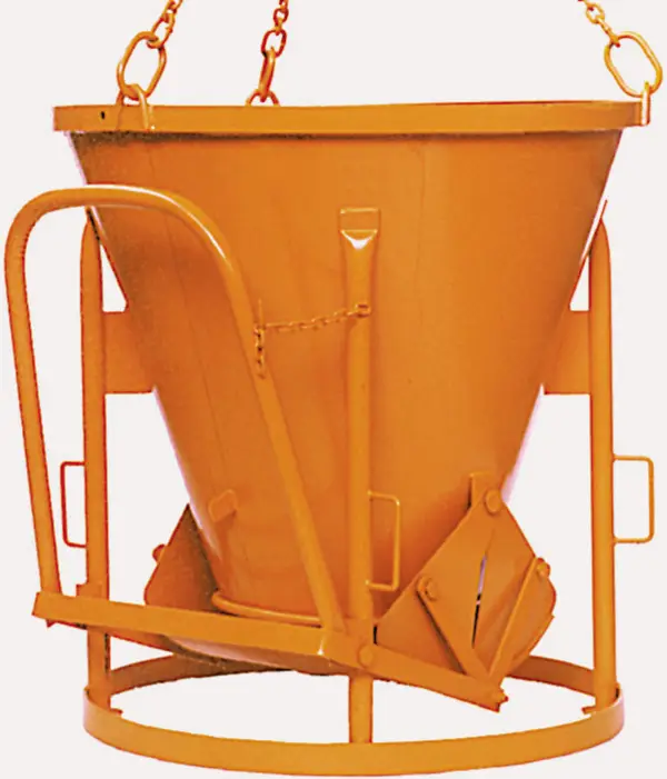 Silos za beton 1011.8, 500l konični oblik s polugom, Z1050