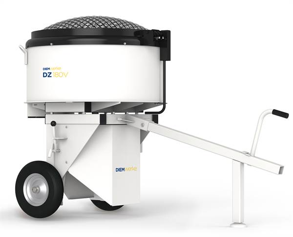 Silna miješalica DIEM DZ 180V mobilna 400V/7,5kW volumen 295l, sadržaj 180l, 426kg, Z10571