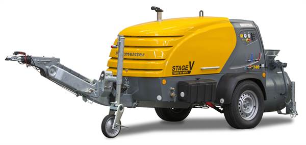 Stroj za estrih PUTZMEISTER MIXOKRET M740 DH STAGE V, Z111672100