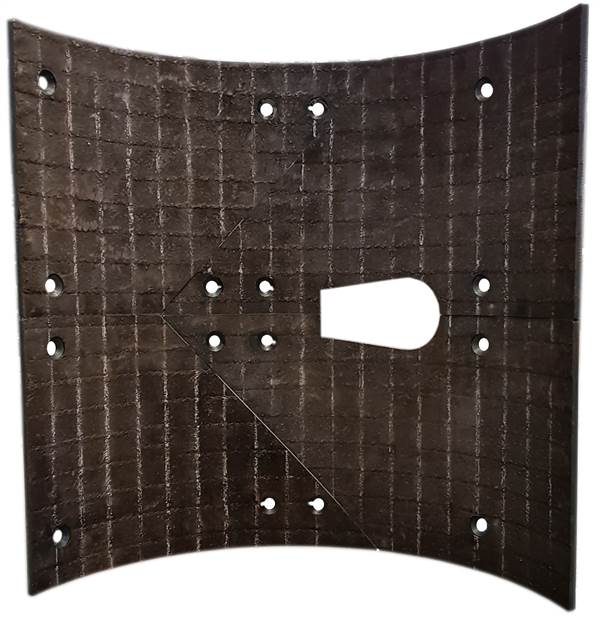 V-lim za habanje - set, 4-djelni, s izlazom srednji, 10mm za BMS ALPHA CR, Z12756