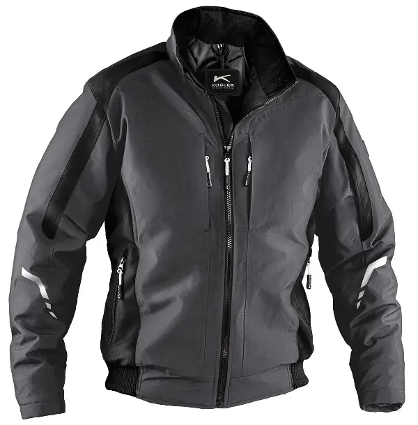 Jakna KÜBLER WEATHER antracit/crna 165 g/m² vel. L, Z13679799L