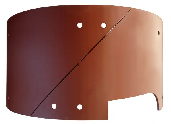 V-lim s izlazom dijeljen straga 6mm HARDOX 265l nova izvedba, Z1401011005