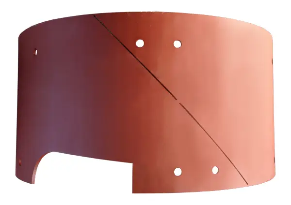 V-lim s izlazom dijeljen sprijeda 6mm HARDOX 265l nova izvedba, Z1401011006