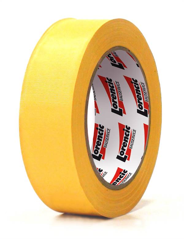 Zaštitna traka PVC profi žuta 30mm x 33m, 60kom/karton, Ne odgovaramo za svježe nanesenu boju!, Z16044LO