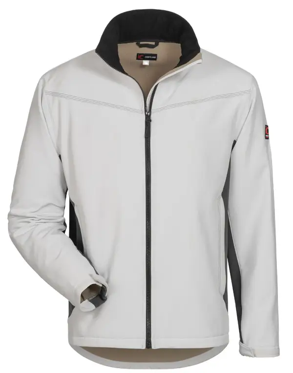 Softshell jakna LAURIN CRAFTLAND®, bijelo/siva, vel. M, Z19972M