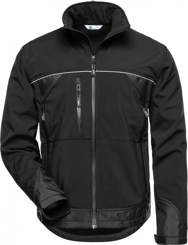 Softshell jakna ALPHA ELYSEE®, crna/crna, vel. M, Z20001M