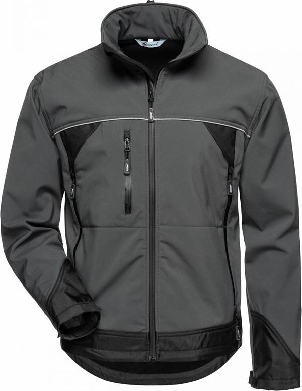 Softshell jakna BETA ELYSEE®, sivo/crna, vel. XXL, Z20002XXL