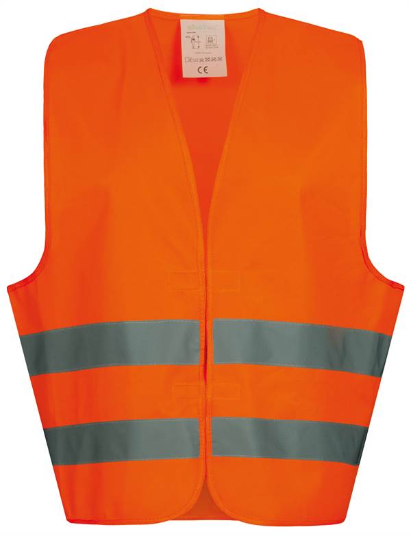 Sigurnosni prsluk OSKAR WICA-TEX® orange, EN 20471/2, poliester, vel. univerzalna, 50kom/pak, Z22686