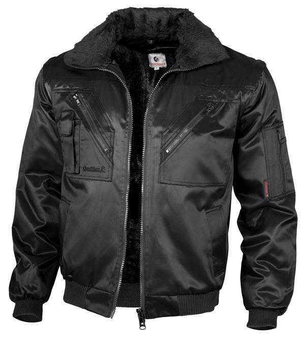 Pilotska jakna QUALITEX crna, 265g/m², vel. L, Z23618L