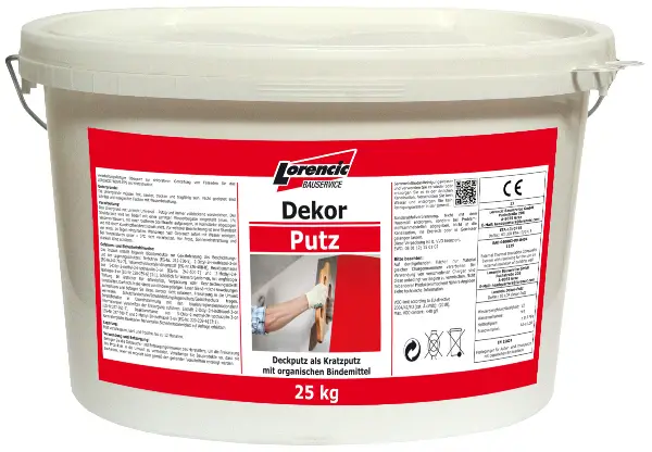Dekorativna žbuka Kratz 2,0mm, u boji, potro. 2,9kg/m², 25kg/kanta, 32kanta/pal, Z2509225LO