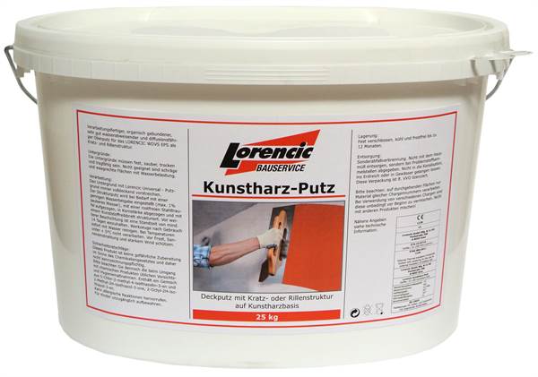 KHP žbuka na bazi umjetnih smola Kratz 2,0mm, u boji, potro. 2,9kg/m², 25kg/kanta, 32kanta/pal, Z2510425LO