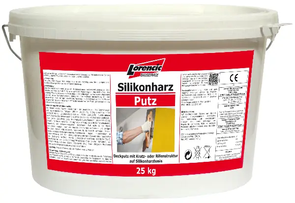 Silikonska žbuka Rille 2,0mm, bijela, potro. 2,6kg/m², 25kg/kanta, 32kanta/pal, Z2517225LOW