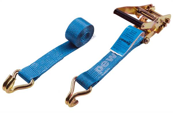 Sigurnosni remen PEWAG ZG 50 50mm x 8m, 2djelni, s kukom i zatezačem, 2500daN, Z265050348