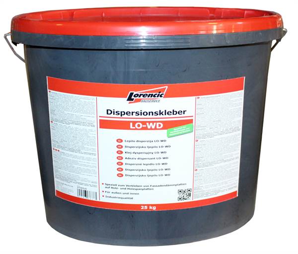 Disperzivno ljepilo LO-WD 25kg/kanta 24kante/paleta, Z27197LO