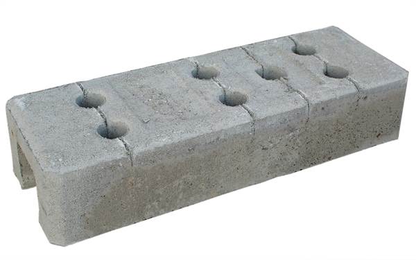 Betonska stopa za mobilnu ogradu 620x220x130mm 40kom/pal, Z2729040