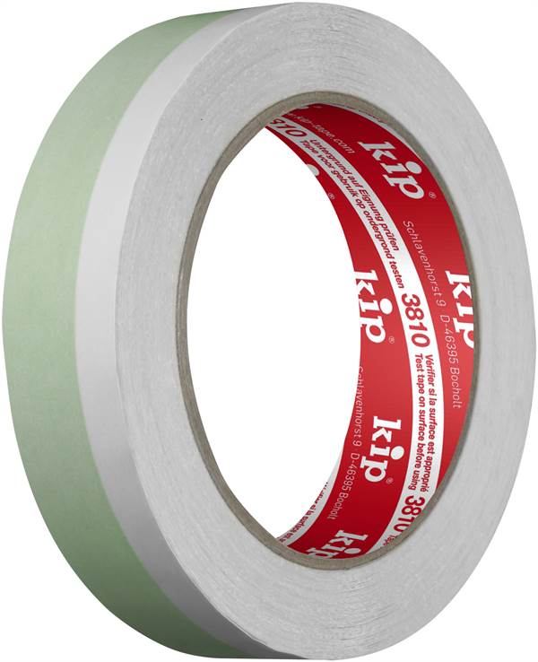 Zaštitna traka obostano ljepljiva KIP 3810 STANDARD Duo 25mm x 25m 48rola/kart !Ne odgovaramo za svježe nanesenu boju!,...