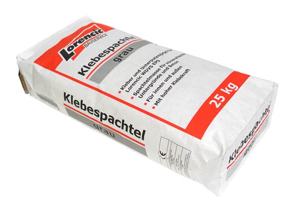Klebespachtel sivo 25kg/vreća 54vreća/paleta, Z339325LO