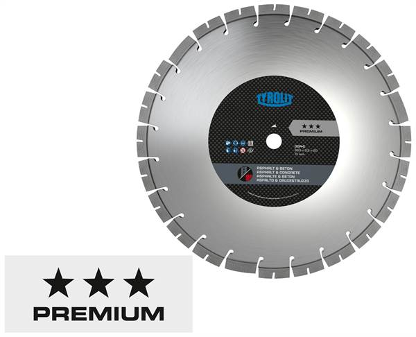 Dia rezna ploča asfalt + svježi beton C73SW U3-10 300x2,6x20mm DCA+C TYROLIT, Z34472010