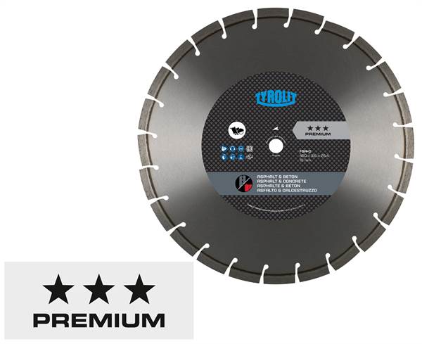 Dia rezna ploča asfalt + svježi beton C7SW 450x3,6x25,4mm FSA+C TYROLIT, Z34527692