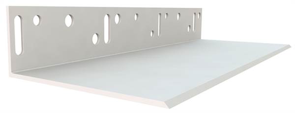 Sokl profil WDVS PVC PREMIUM I zid 2,0m/štg 10štg/kart 30kart/pal, Z4216000011