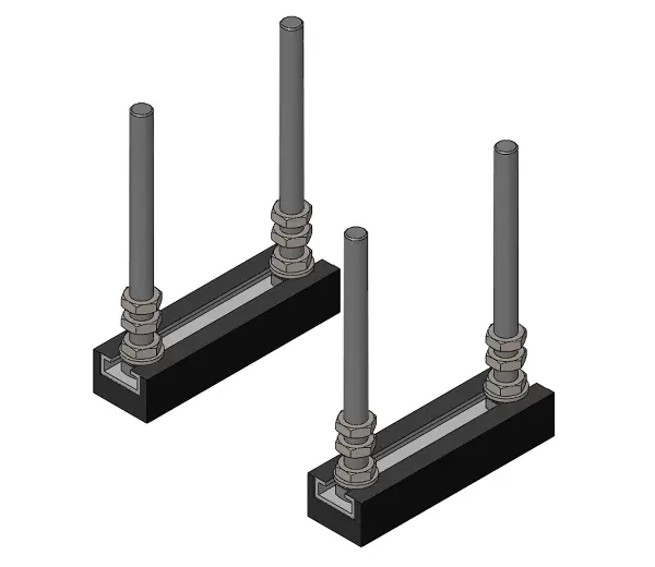 Podnožak namjestiv po visini HVA-FTZ / TSZ PROBST, Z43100867