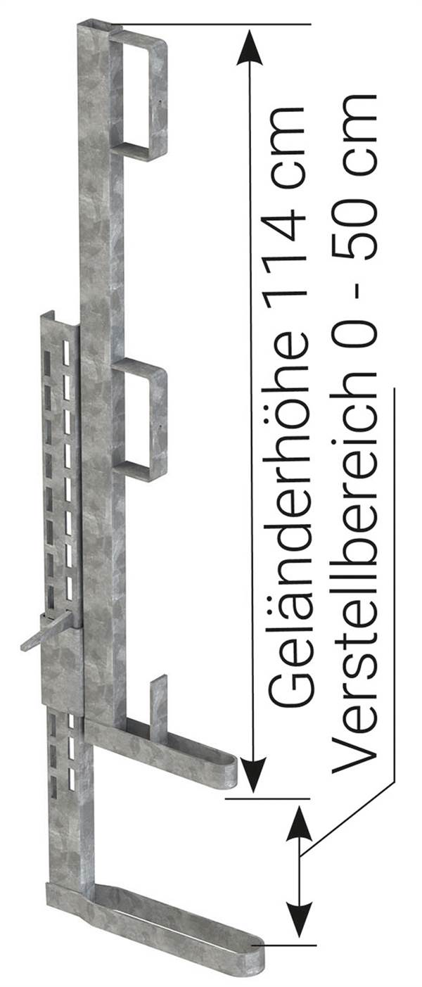 Zaštitna ograda 1,14m visine pocinčana, Z4811620V