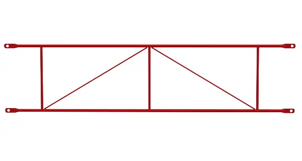 Dupla ograda 1,25m lakirana, Z481300