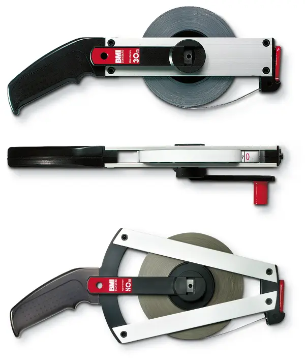 Građevinski metar Standard 50m čelik, bijelo lakirani, BF, Z501034050BF