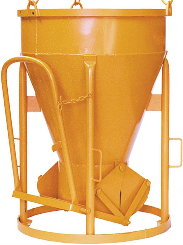 Silos za beton 1013.8, 500l sa zavarenim lancem i polugom, Z5030