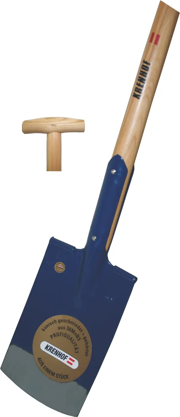 Lopata KRENHOF s oprugom i T-drškom 18x29 1,50kg kovana iz jednog komada, Z506SD5