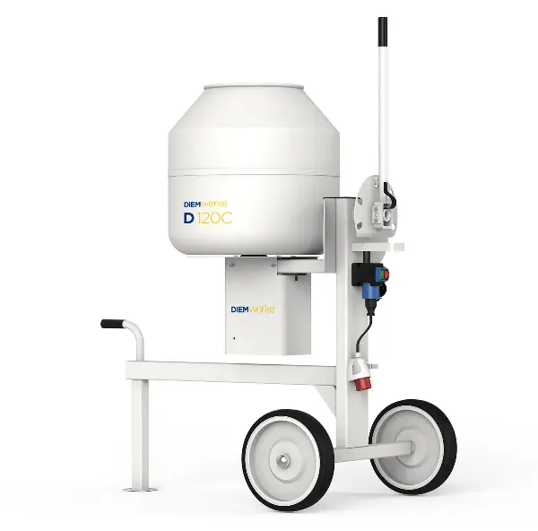 Miješalica s izvrtnim bubnjem DIEM D120C "Allround" 230/400V/0,75kW 180l 27 O/min s faznim izmjenjivačem 151kg,...