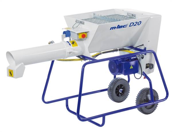 Protočni mješač D20-II-BM 400V 50Hz 3-fazni 2,2kW s mješačem za estrih M-TEC, Z562135