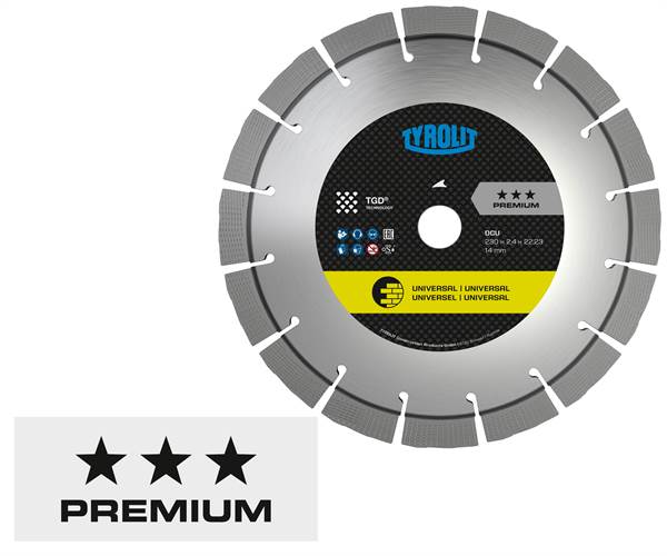 Dia rezna ploča C73W mokro 400x3,2x25,4mm TGD® Premium TYROLIT, Z59545