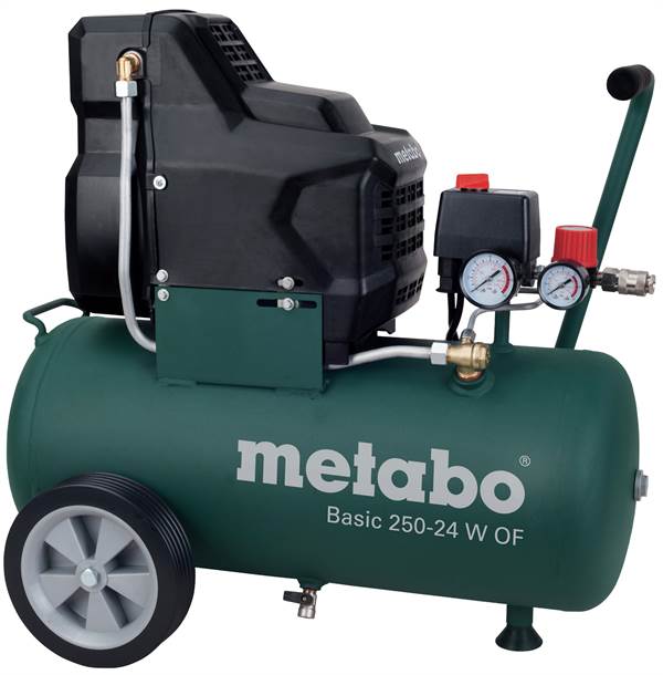 Kompresor METABO BASIC 250-24 W OF 8,0bar, s poteznom ručicom, Z601532000