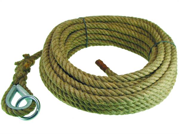 Uže za ručno vitlo 50m dužine, 20mm, bez sigurnosnih kopči, Z70075