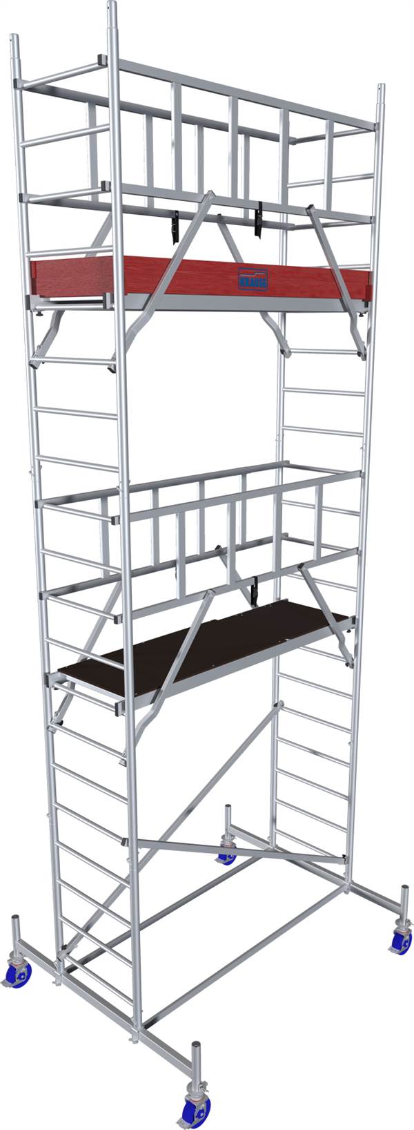 Alu pokretna skela KRAUSE® MONTO® PROTEC® širina 2,00x0,60m, RV= 6,30m, Z940131