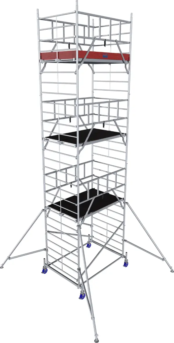 Alu pokretna skela KRAUSE® MONTO® PROTEC® XXL širina 2,00x1,20m, RV= 8,30m, Z945150