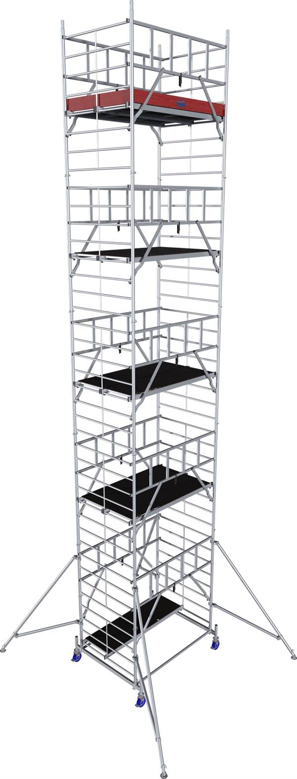 Alu pokretna skela KRAUSE® MONTO® PROTEC® XXL širina 2,00x1,20m, RV= 11,30m, Z945181